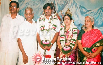 Suraj Remya at Chottanikkara Devi Temple Cochin